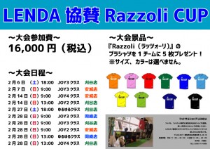 LENDA協賛RazzolliCUP